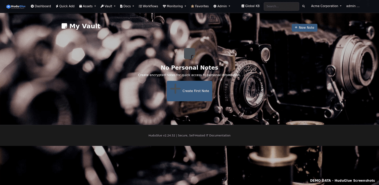 Personal vault